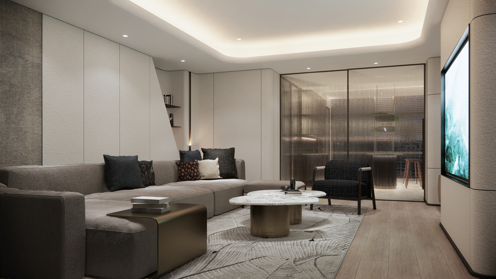 波浪形态的商业展示空间·The Wave Habitat丨QUAD Studio-12