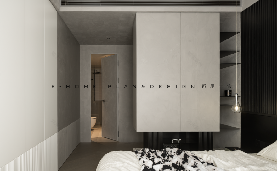 四口之家的现代风格装修-26