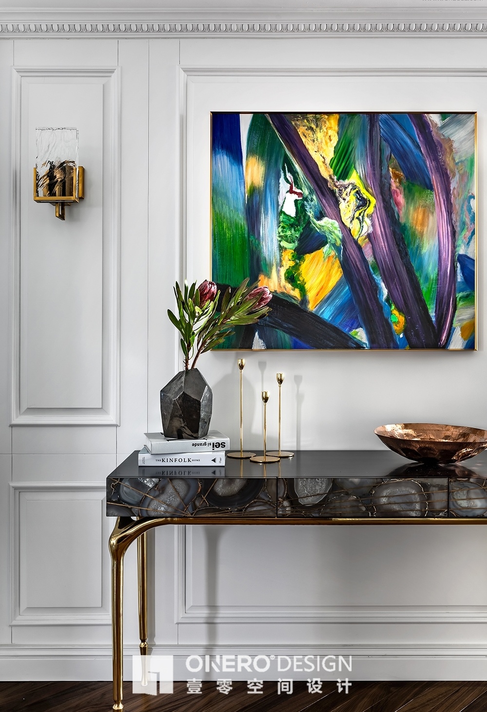 武汉华侨城欧式大宅摩登变身，去风格化艺术之家-29