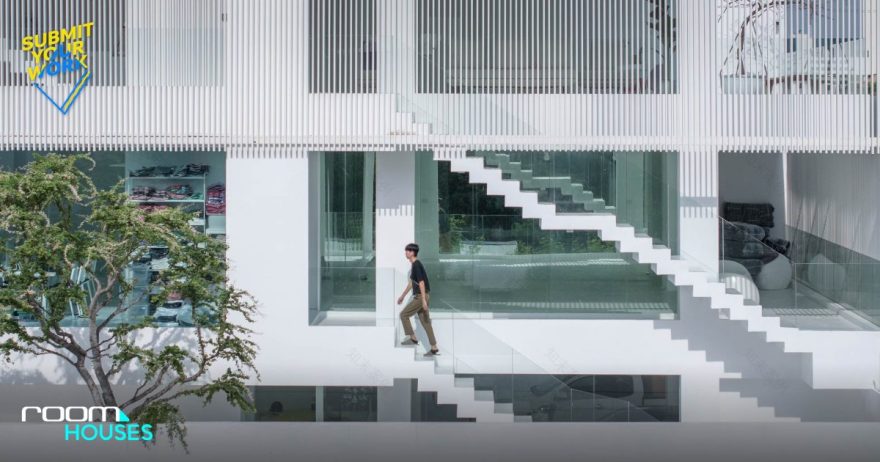 บ้านสีขาว โฮมสตูดิโอที่ผสานพื้นที่อยู่อาศัยในบ้านหลากฟังก์ชัน-0