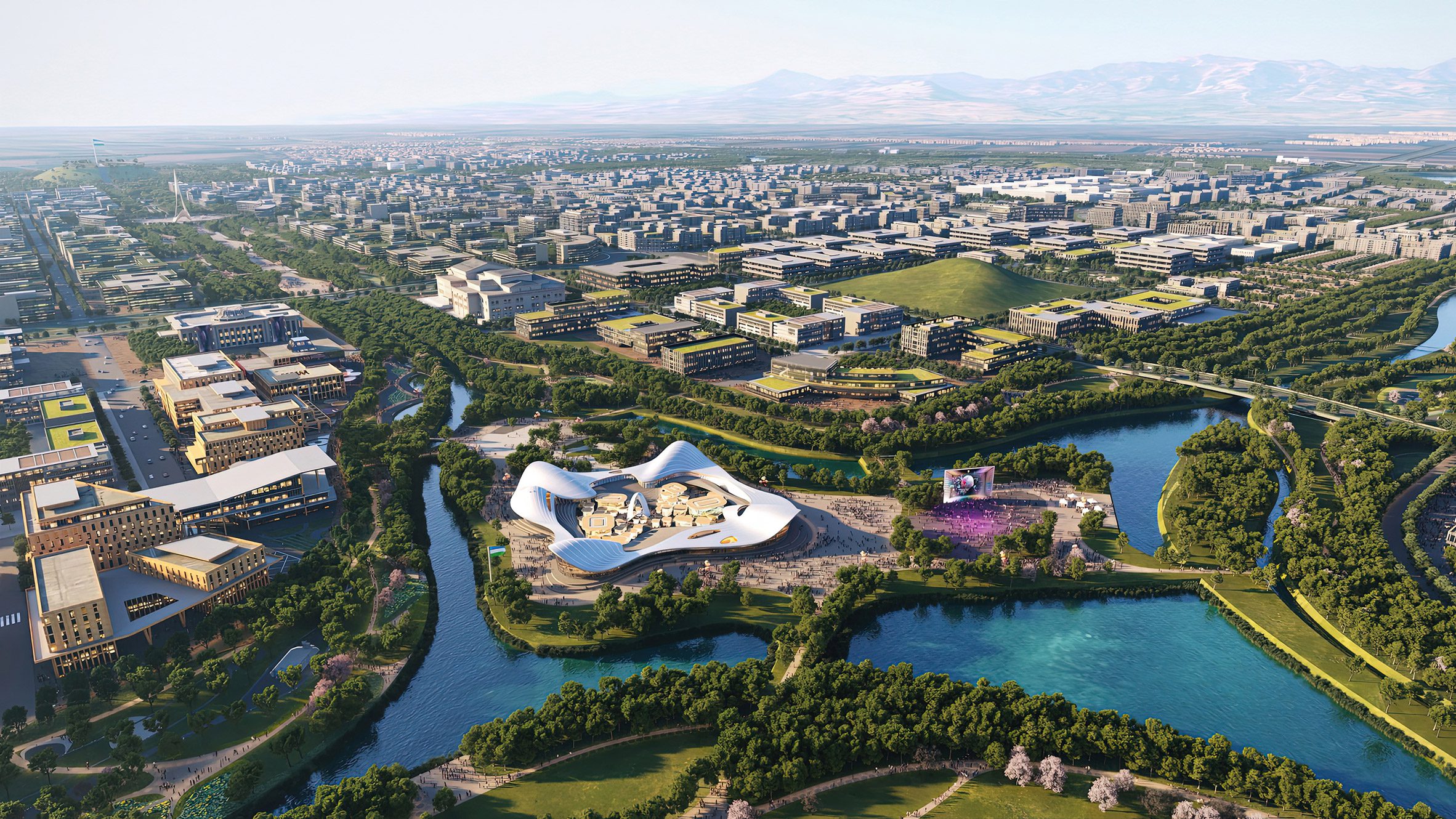 New Tashkent 总体规划丨乌兹别克斯坦塔什干丨Cross Works-23