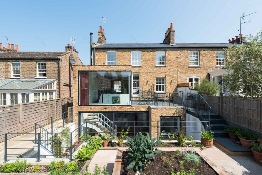 伦敦维多利亚式住宅的现代变身-41