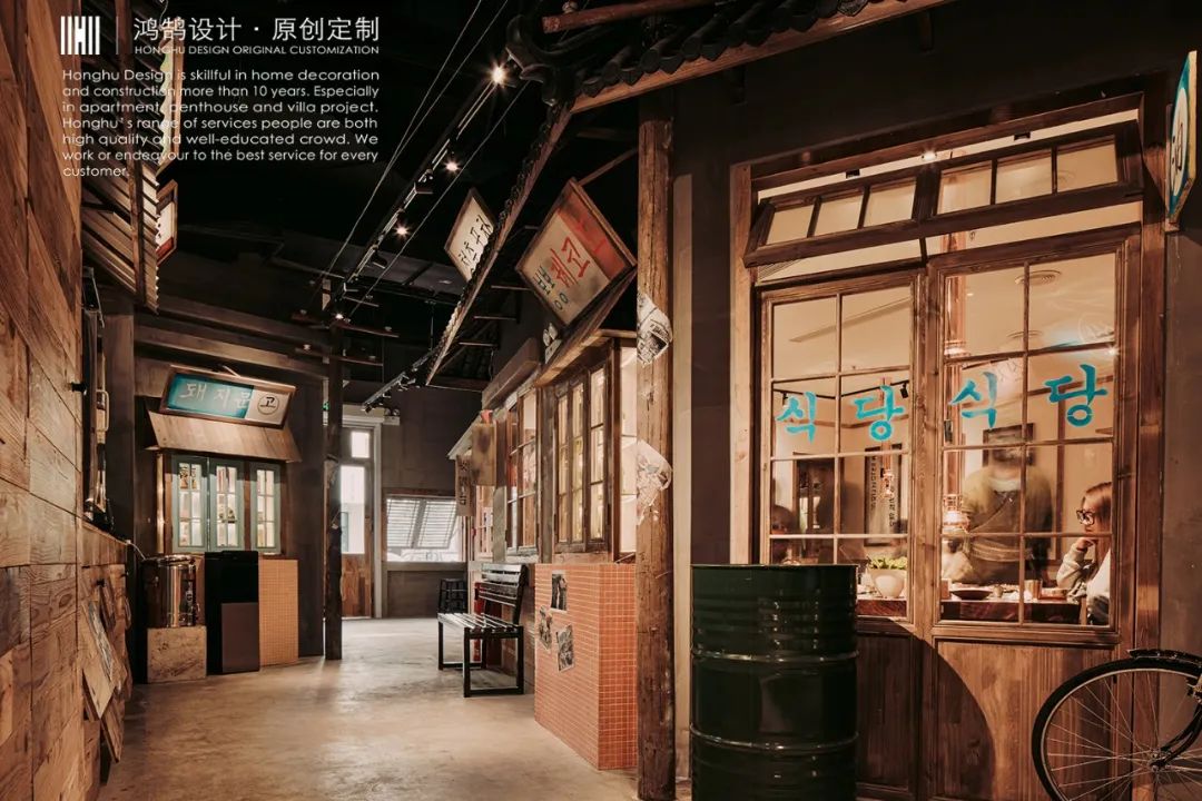 缘潭烤肉 | 复古韩国街头风情，美食与回忆的完美融合-5