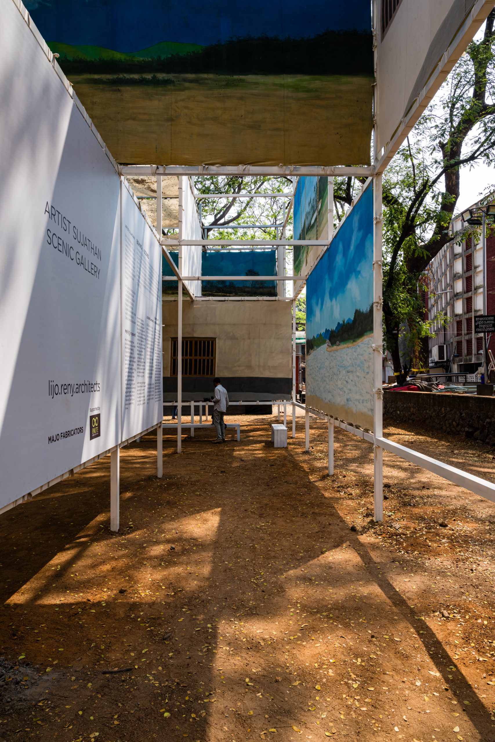 幕后 · 2023 ITFOK 临时展馆丨印度丨LIJO.RENY.architects-22