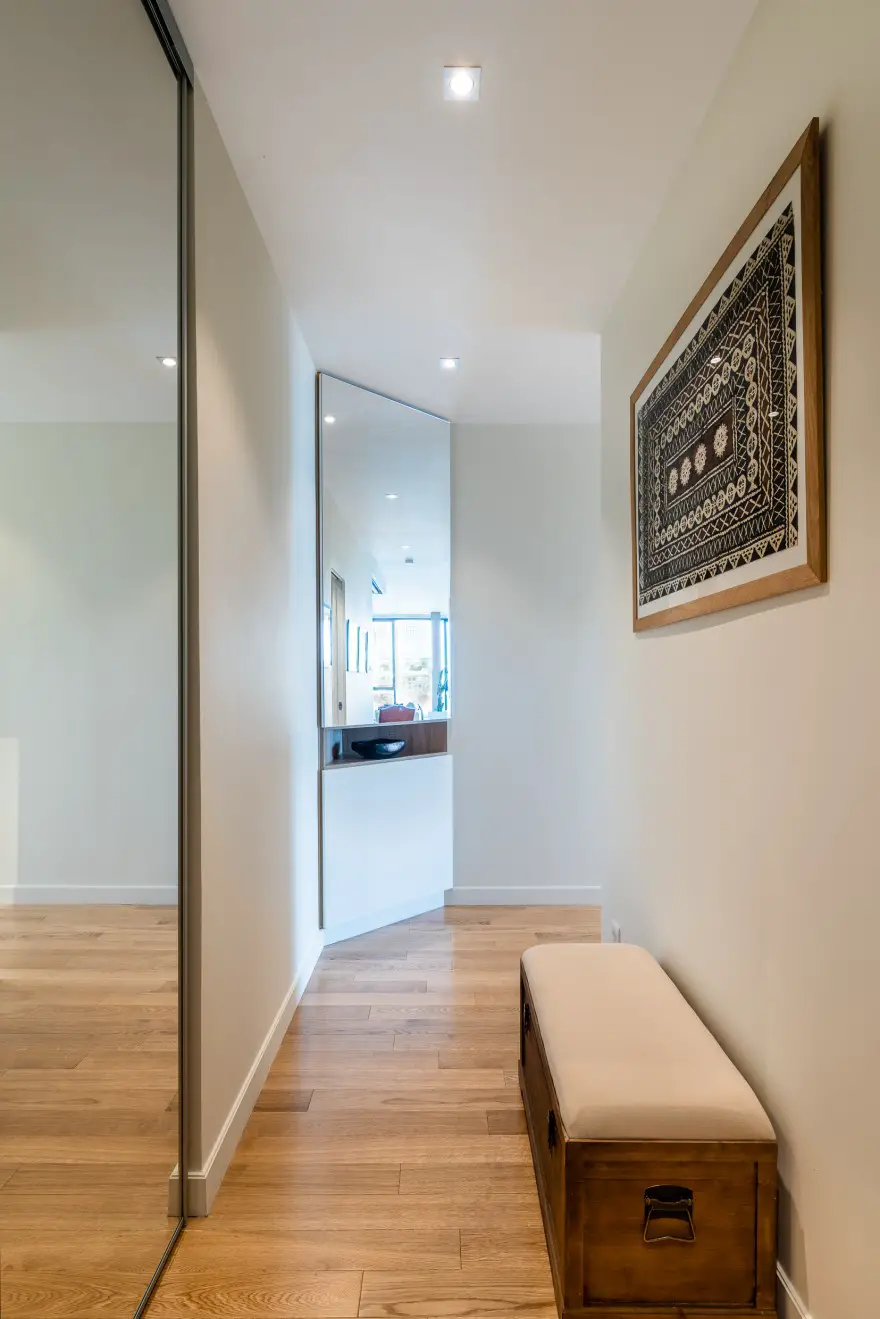 巴黎 80m²公寓，单面采光的两室设计-15