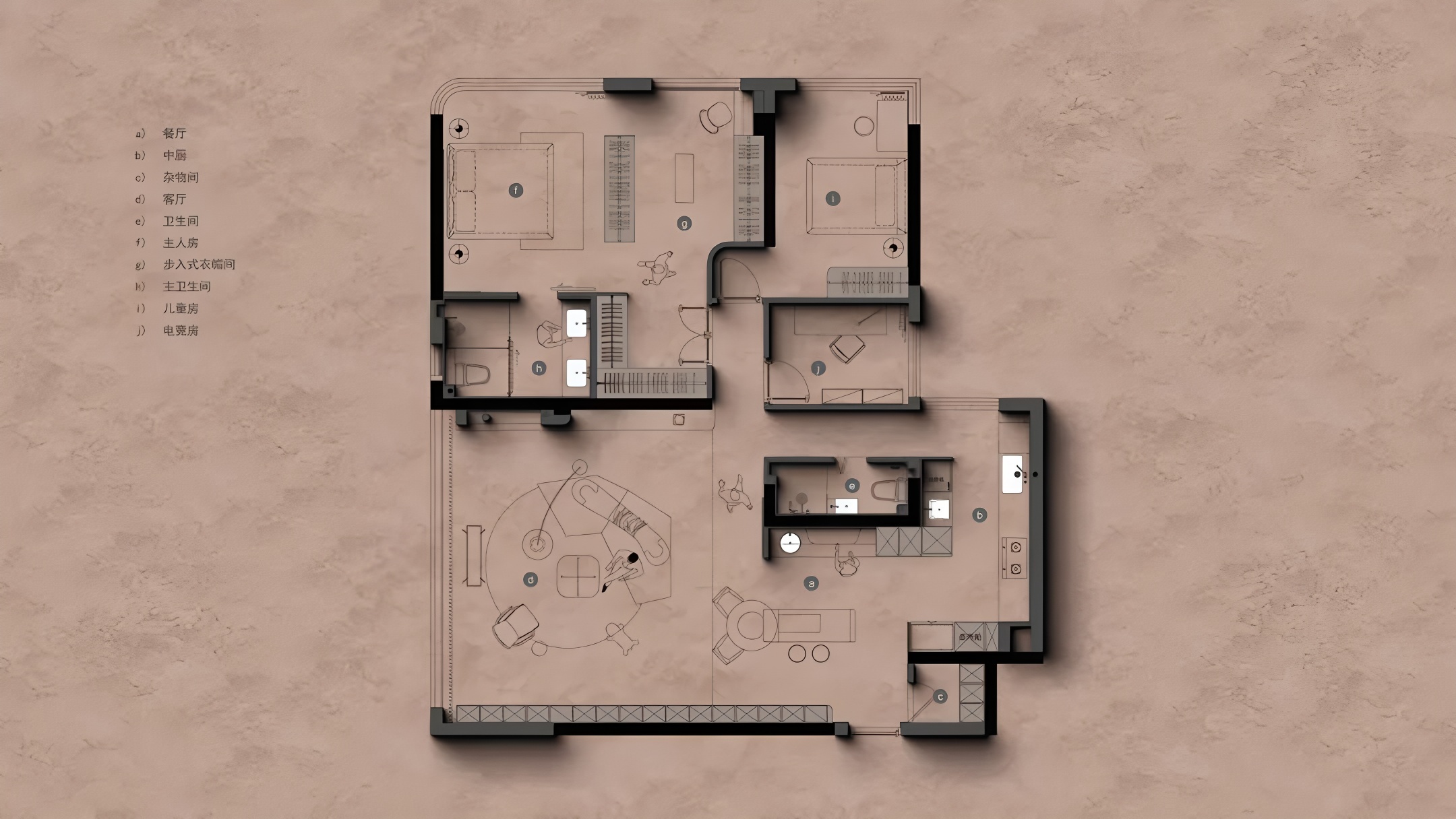 重庆万州长江天玺95后夫妻婚房丨中国重庆丨花椒创意-62