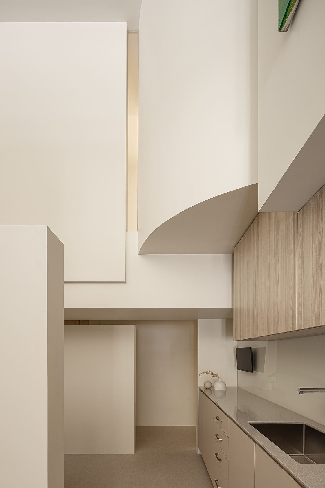 重塑空间,轴线与人的关係,打造艺廊般的牙医诊所丨大向设计Dimension Design-14