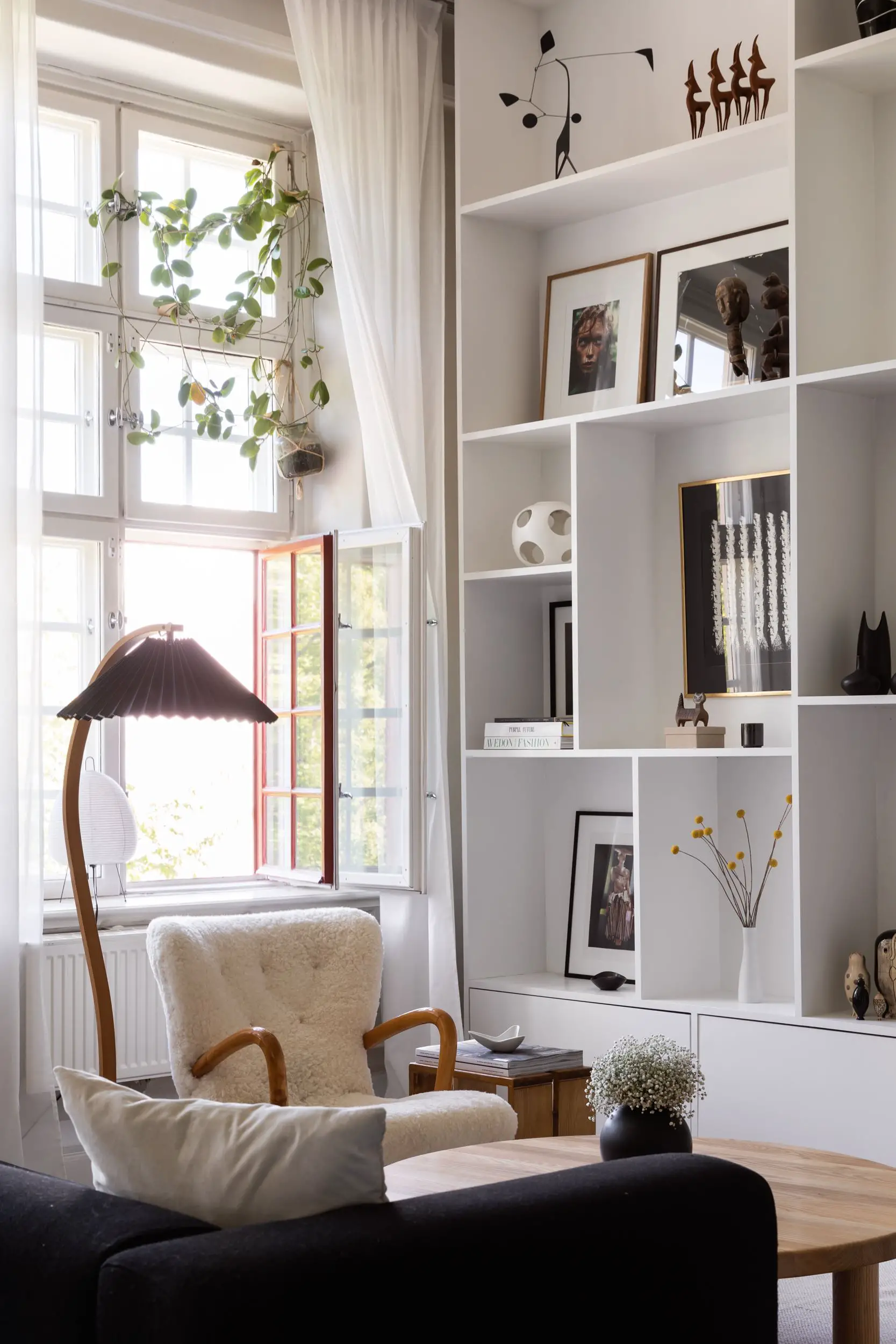 斯德哥尔摩 54m2 巨型工作室,现代与历史的完美融合-4