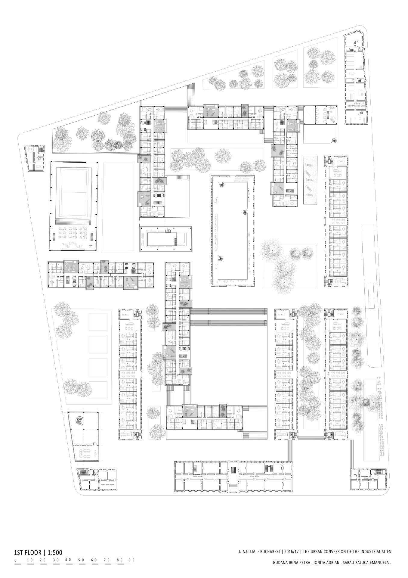 “Crown Barracks”从军事营房到大学校园改造丨比利时-60