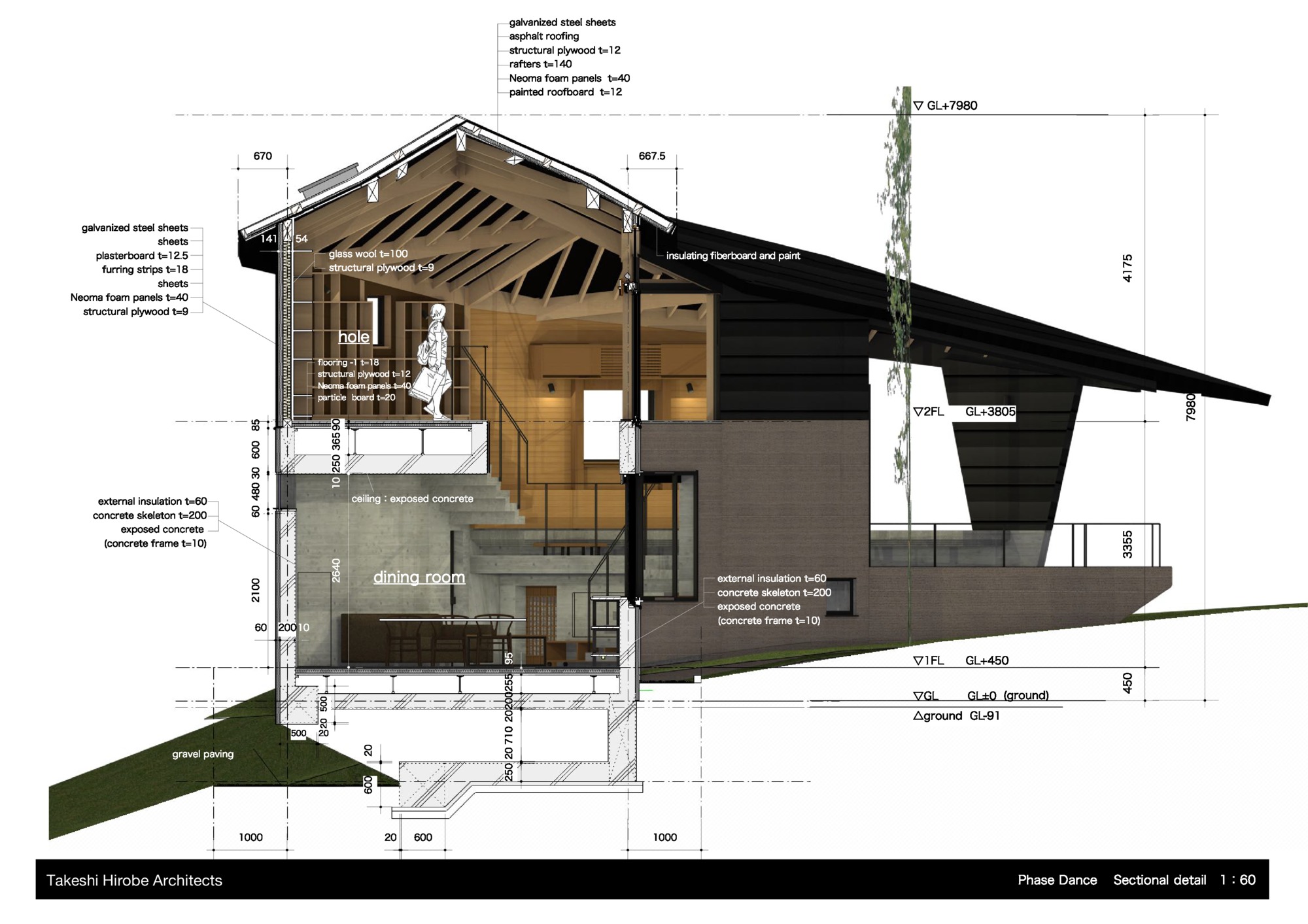阶段舞蹈丨日本丨Takeshi Hirobe Architects-51