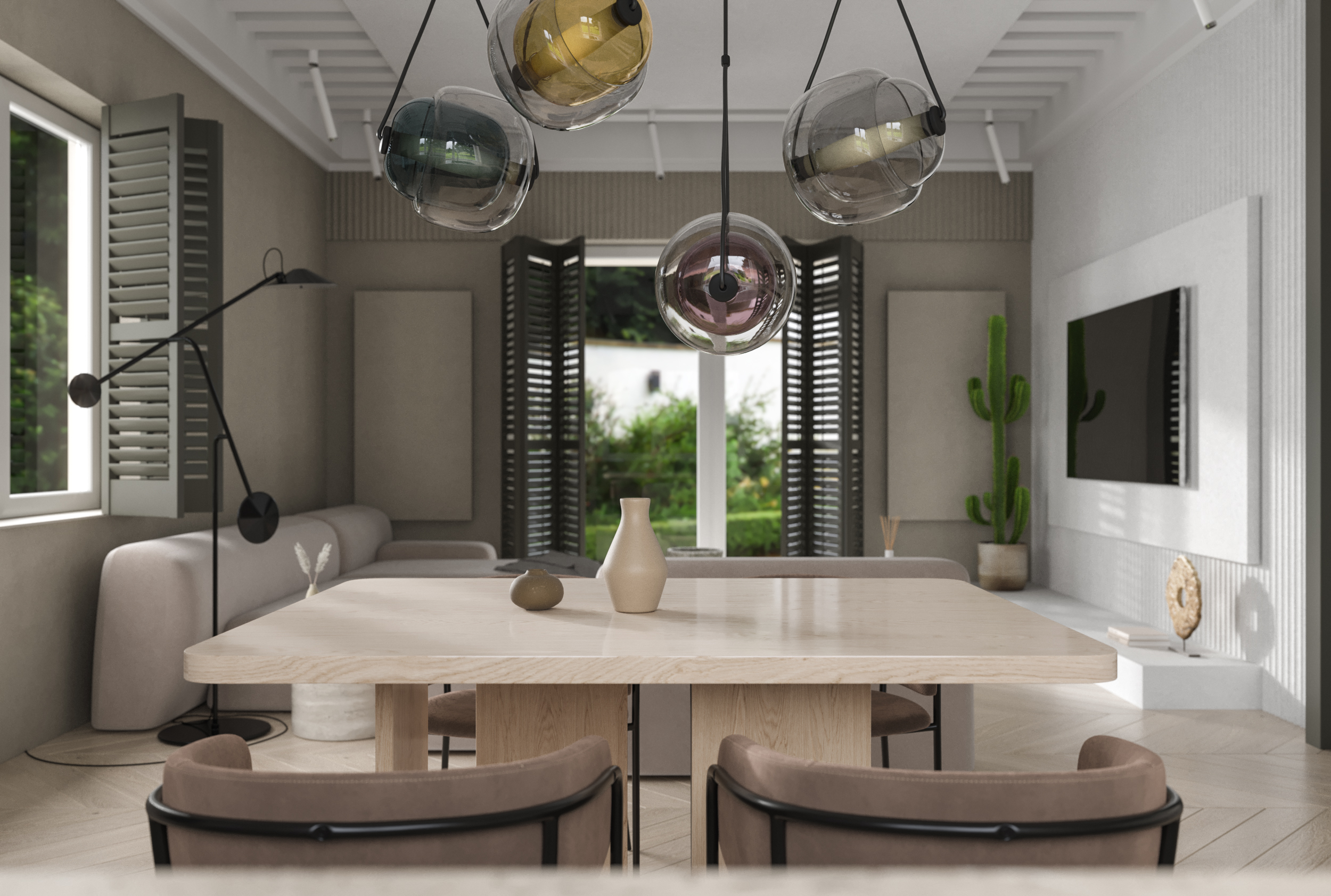 Guryevskaya Sloboda 村住宅室内设计丨Sergey Kachalov-3