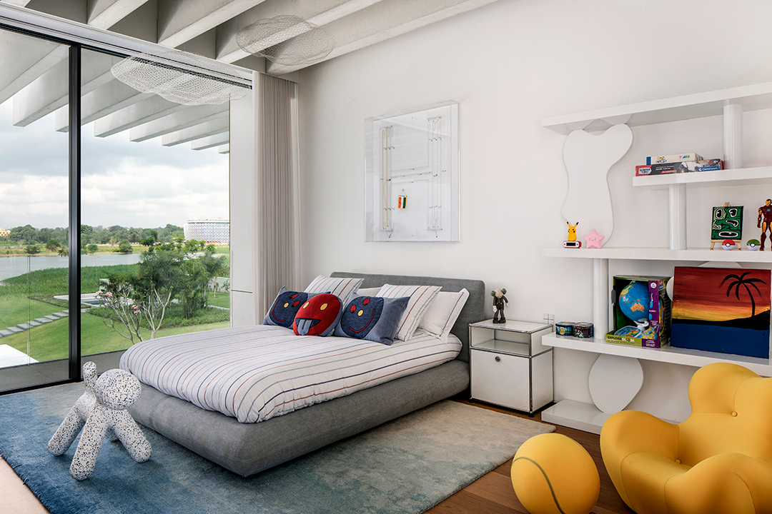 “可自由呼吸”的艺术宅邸丨SAOTA和Claude Missir-39