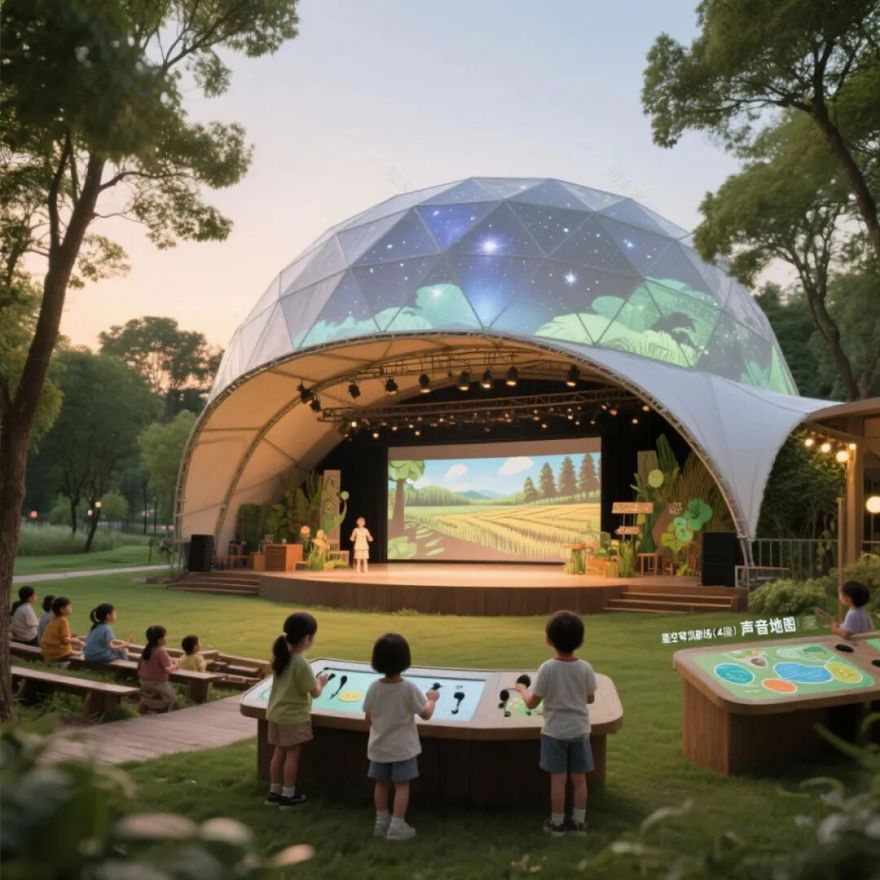 60亩地亲子教育研学基地规划方案:六大核心区打造沉浸式自然课堂-155