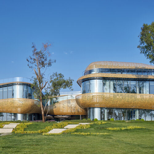 White Crane Lake Visitor Center / Archperience-26