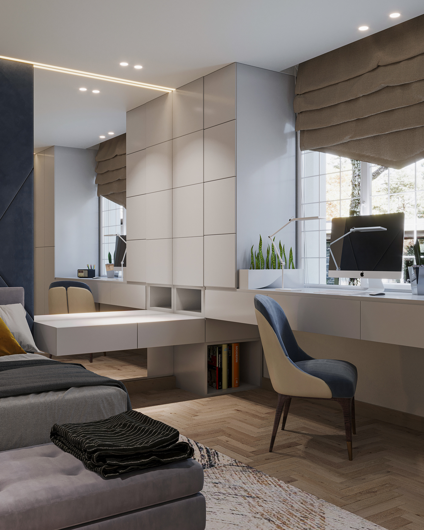 Anastasiya Gushchina丨平层丨elegant child room-5