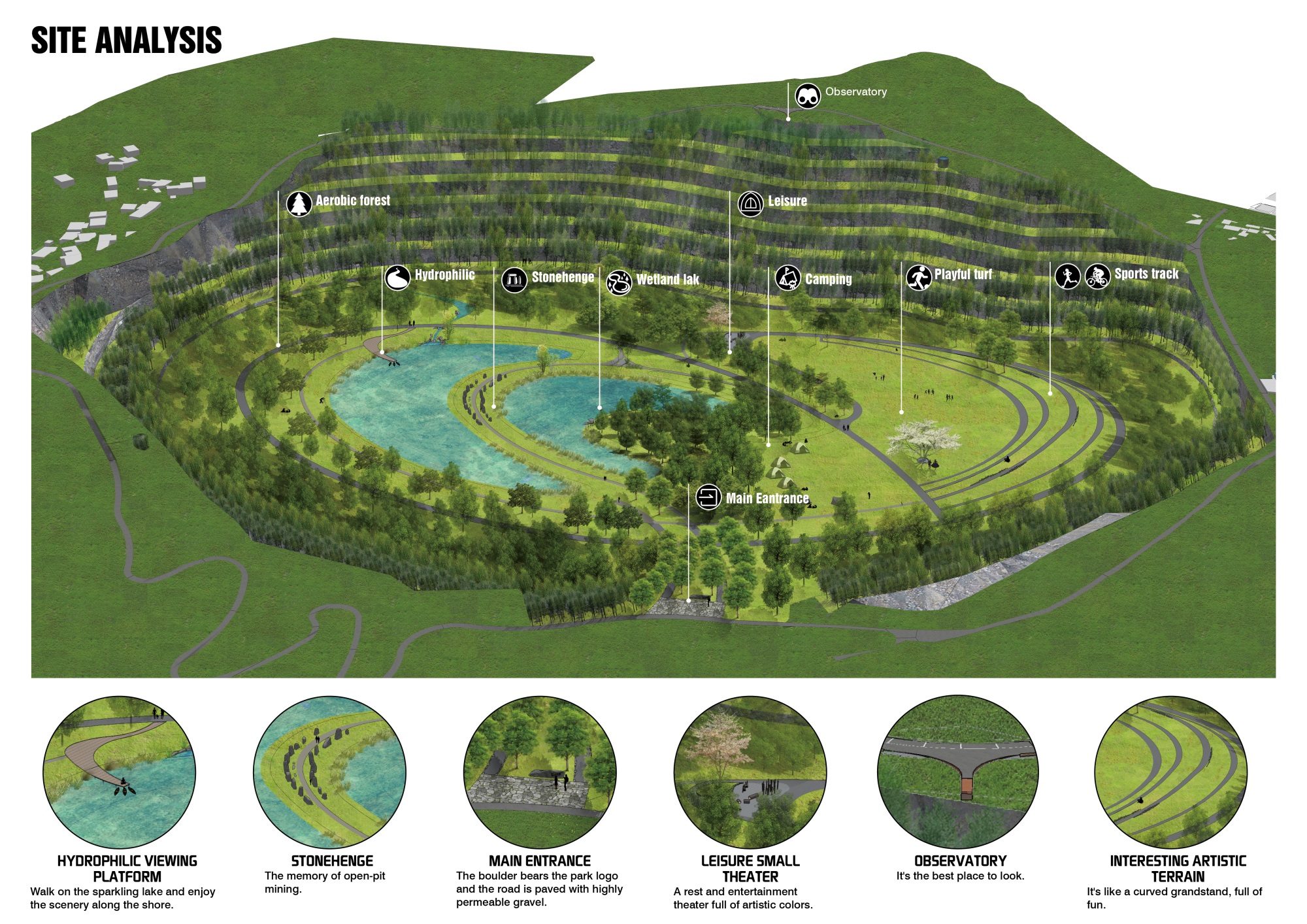 贵州矿山公园生态修复与景观营造丨Mind Studio 迈德景观-21