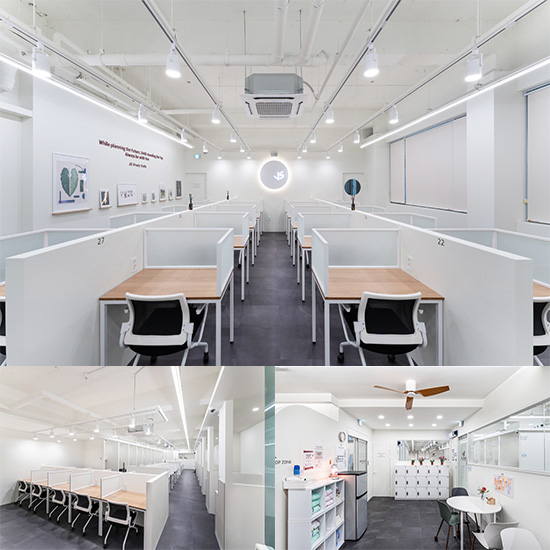 简约白调 | 80 平米咖啡厅的室内设计魅力-1