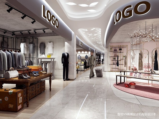 忻州AFS商场丨中国忻州丨鲁班V9高端设计机构-18