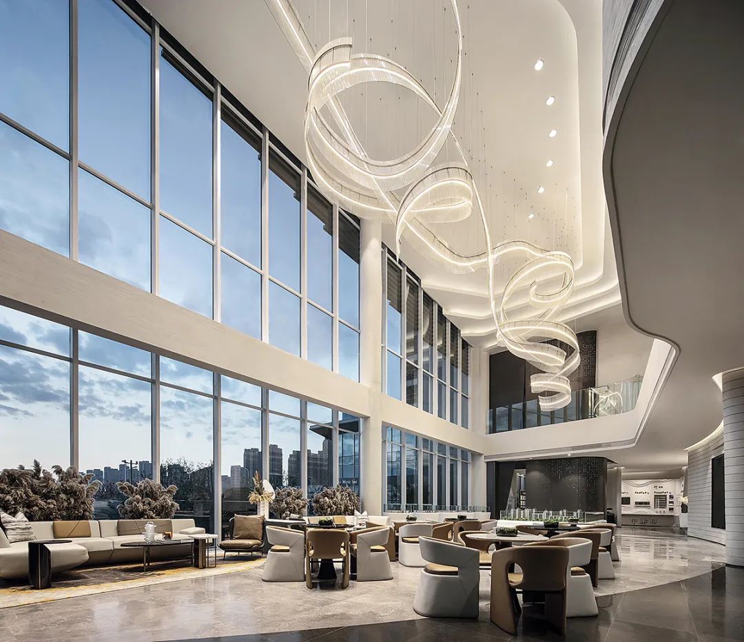 银川中梁印营销中心 | 宇宙星辰下的刚柔并济空间-23