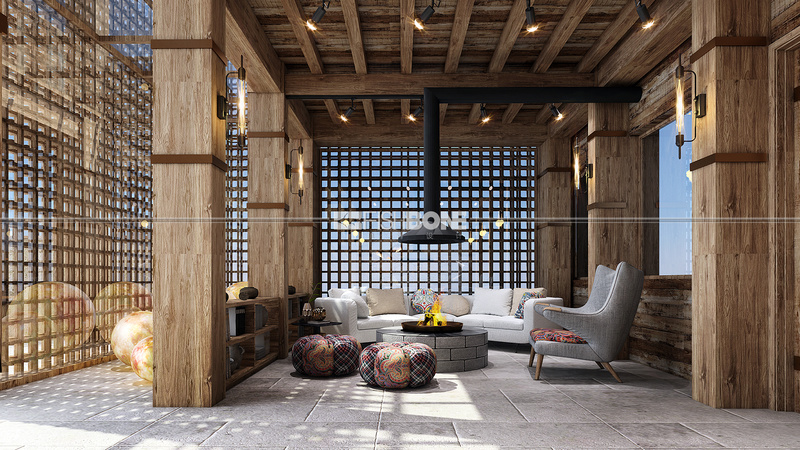 香格里拉云时仕锦酒店丨昆明鱼骨视野室内装饰设计咨询有限公司-23