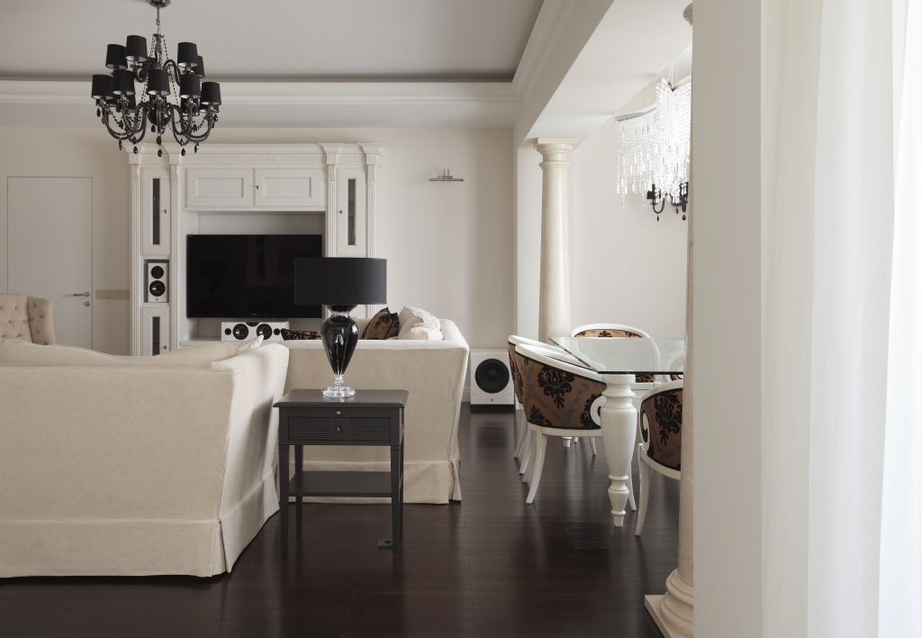 The interior of the apartment of 220 square on Leninsky Prospekt Alexandra Fedorova-9