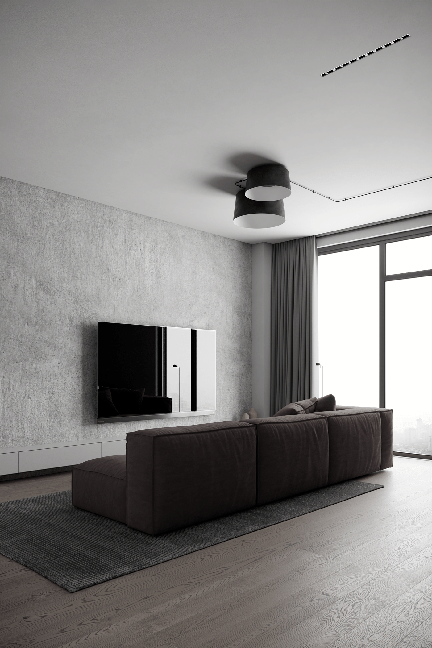 乌克兰男性私宅设计丨Oleksii Samokhvalov-60