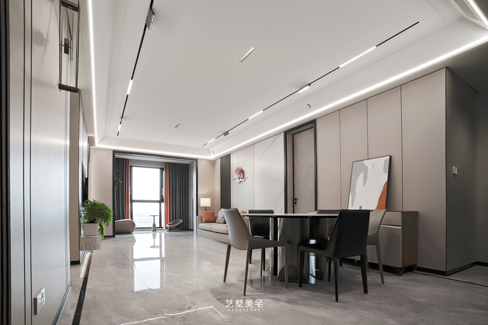 140㎡高级轻奢风实景落地-18