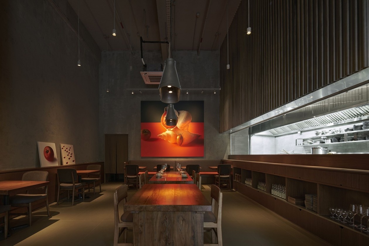 深圳七月柿餐厅品牌形象与空间设计丨中国深圳丨张可儿,苏岑,窦建超,孟伟,史华熙-2