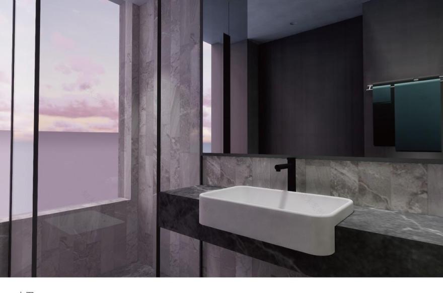 中梁壹号现代简约家居设计-23