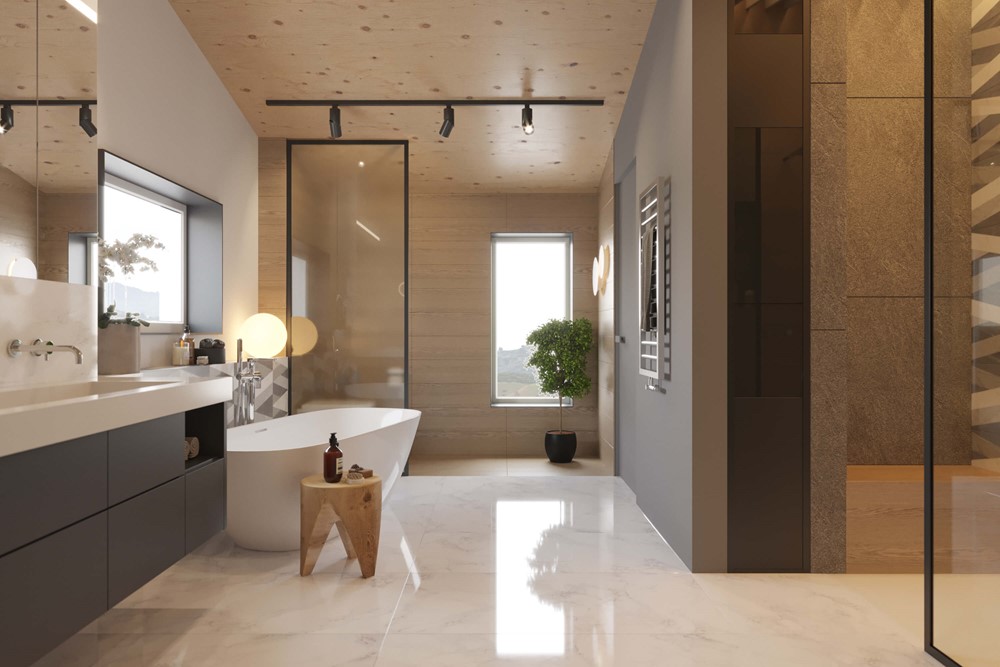 瑞士 160 平米现代家庭住宅 | 儿童房设计与空间利用-25