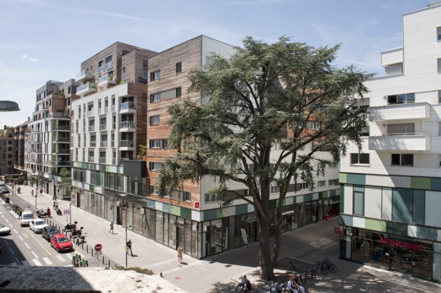 Annemasse的Chablais Parc街区改造项目-0