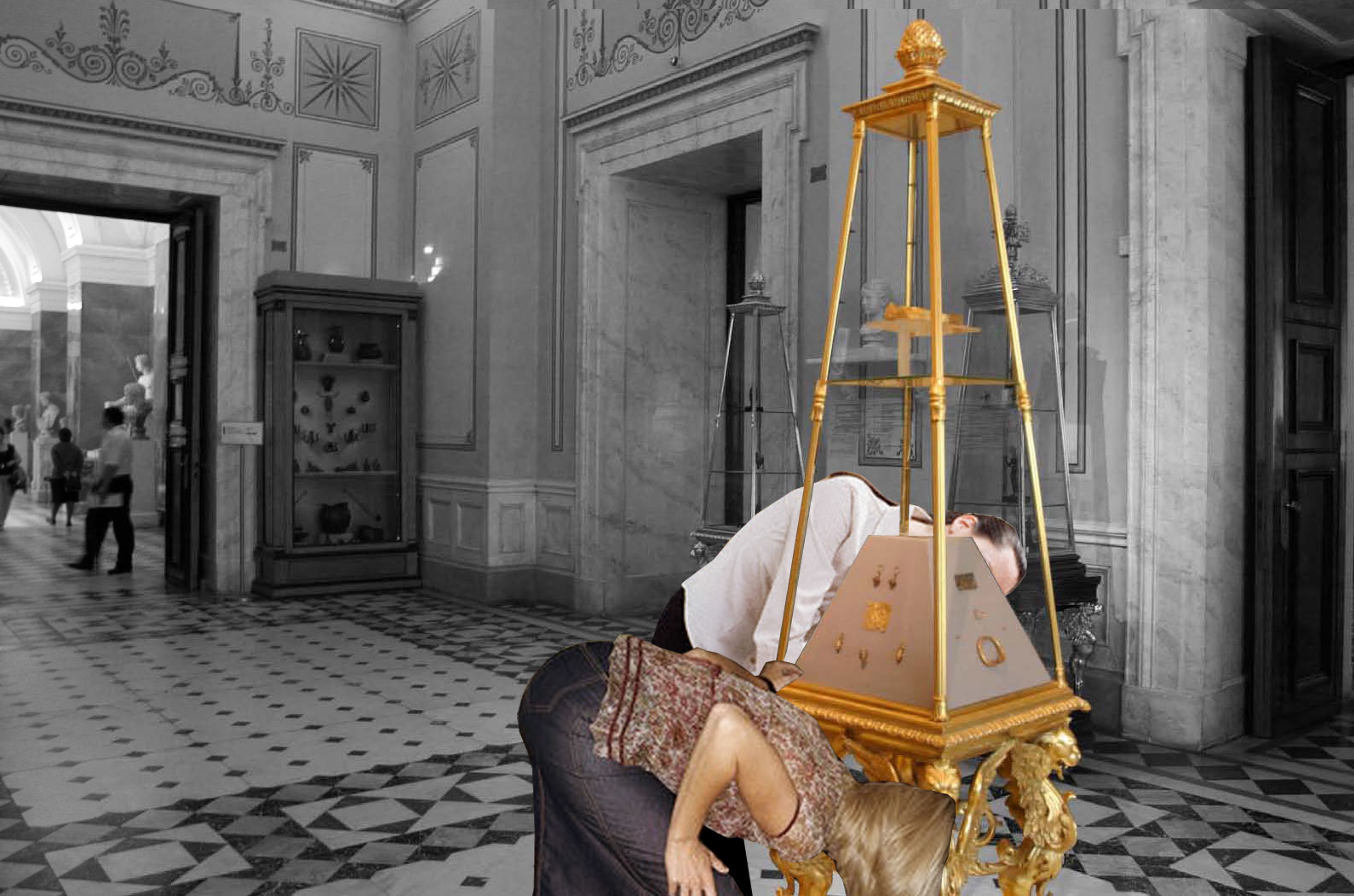 显隐之间 · 圣彼得堡小赫尔米特博物馆展示柜展览-7