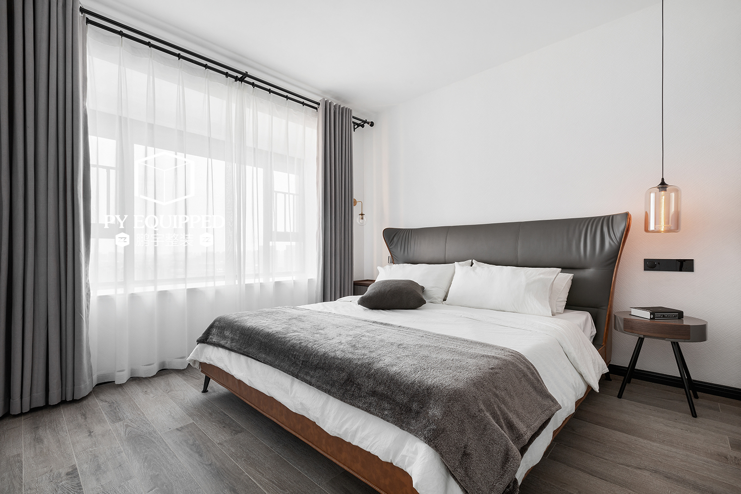 125㎡极简北欧风，白色空间的人性化细节设计-23