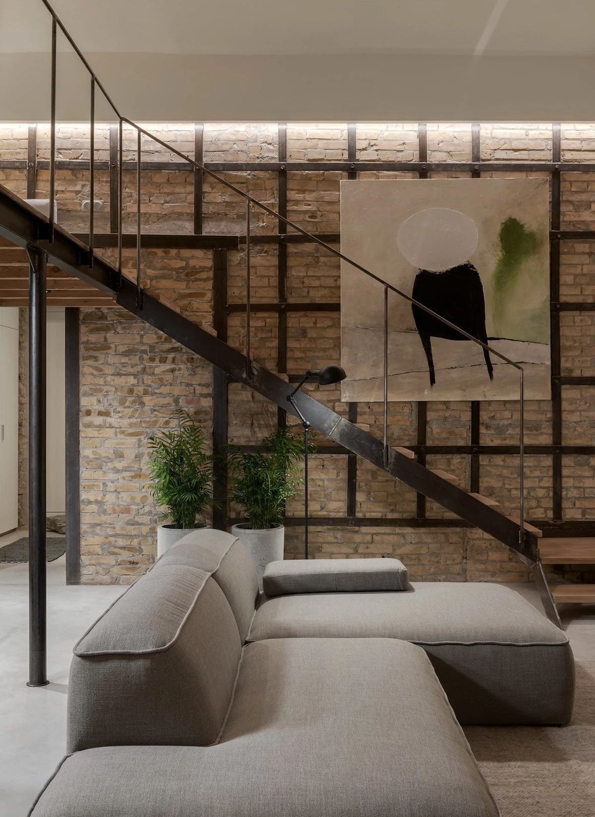 乌克兰 41㎡工业风 Loft,个性与实用兼具-22