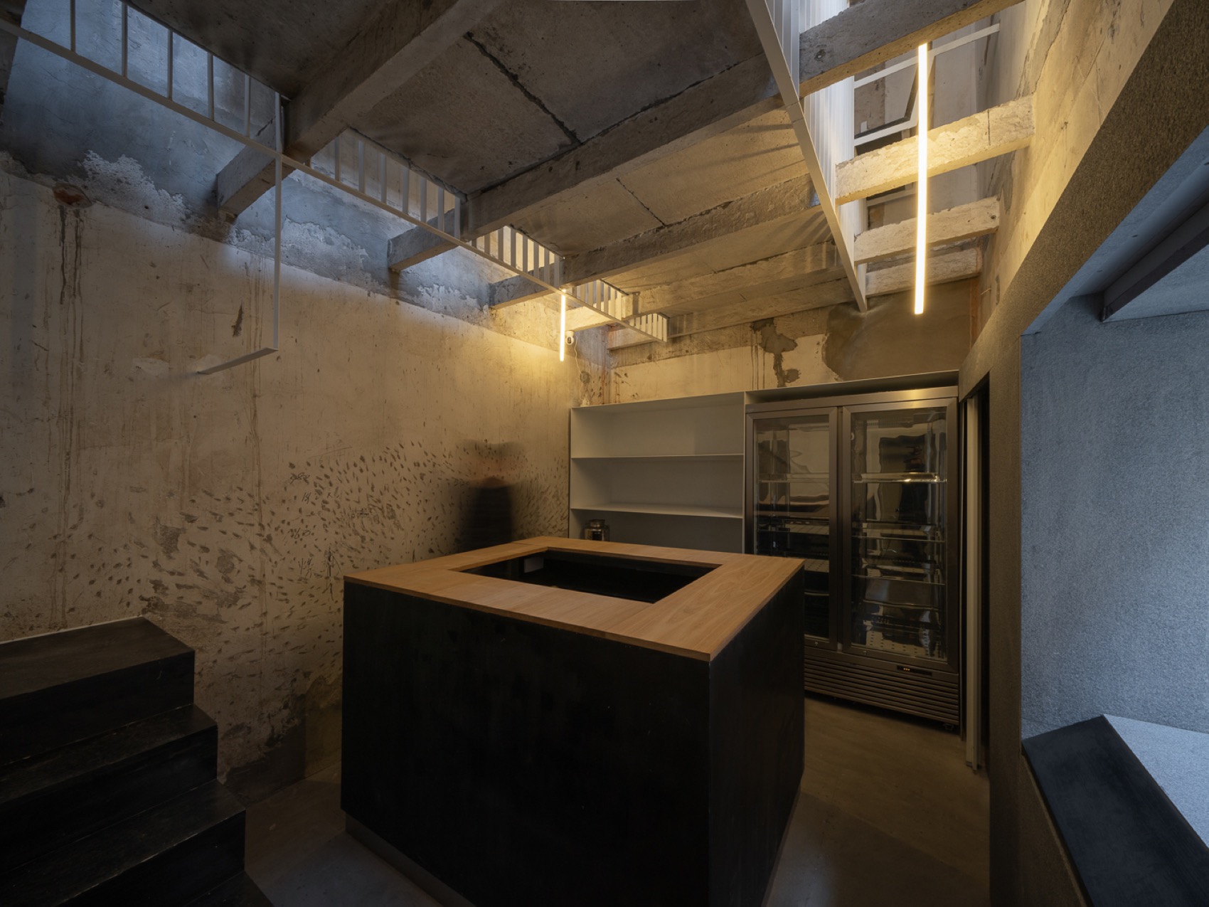 温州菜场的岔路小径 咖喱咖喱+仨井酒吧丨中国温州丨氹边建筑工作室-46