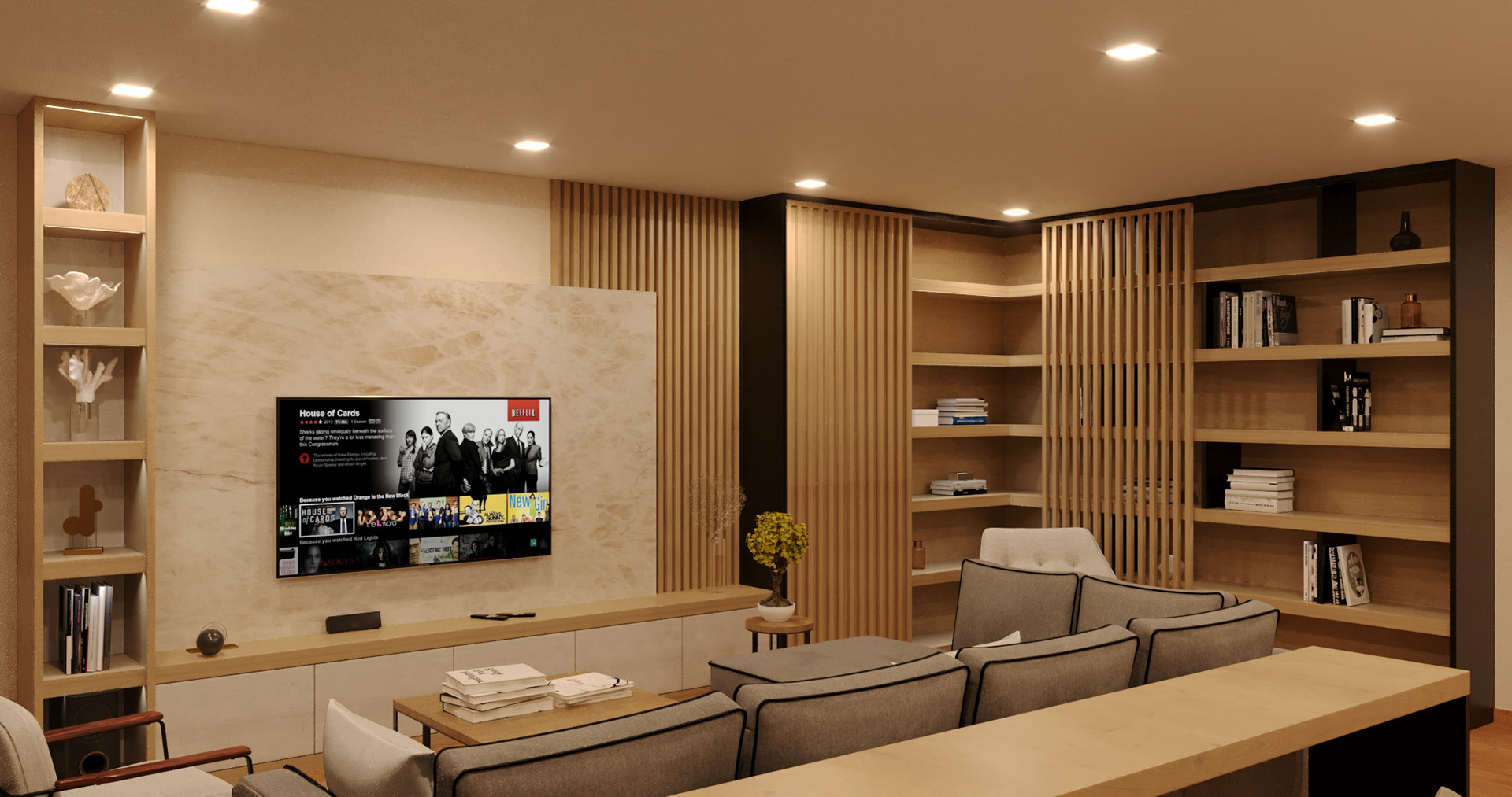 Sala Barcelos | Design de Interiores & Visualização 3D-6