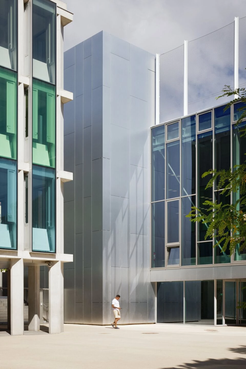 Simone Veil 中学丨法国尼斯丨Comte Vollenweider Architectes-31