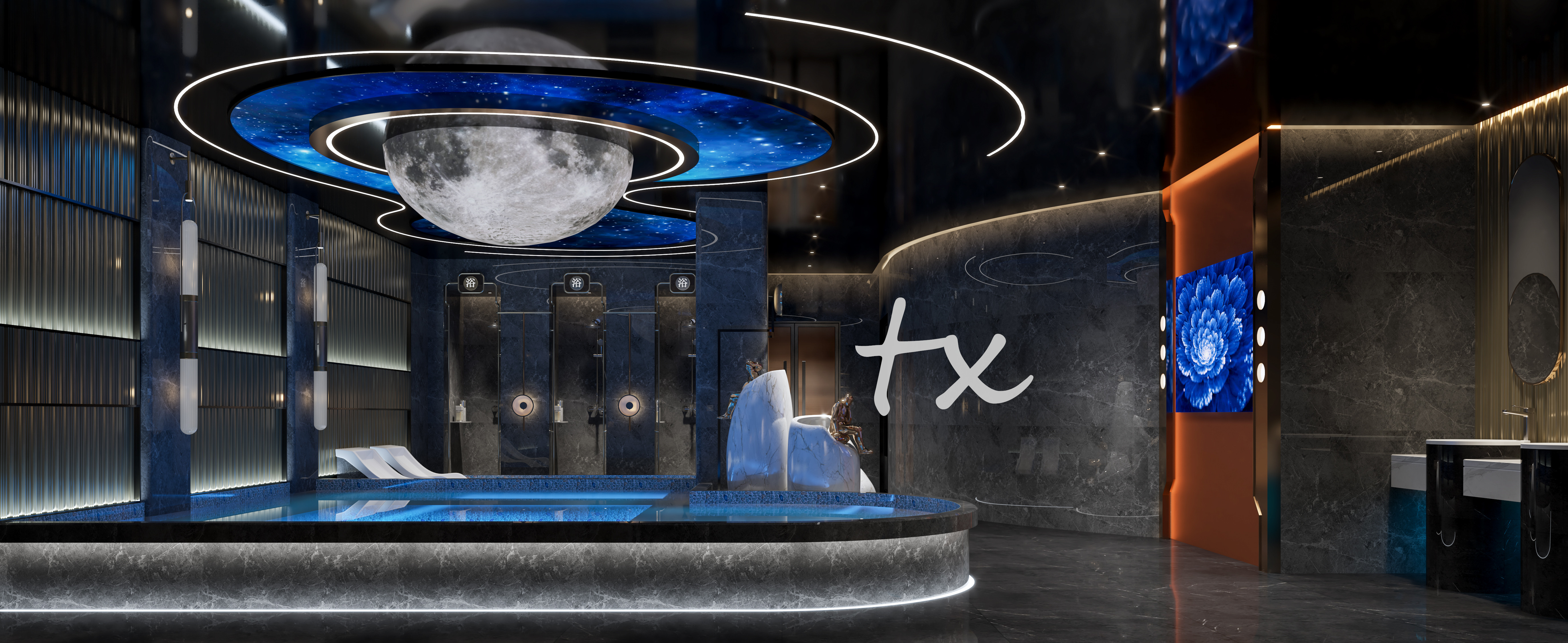 足浴店设计案例——蹦迪不如泡脚 唱歌不如足疗-3