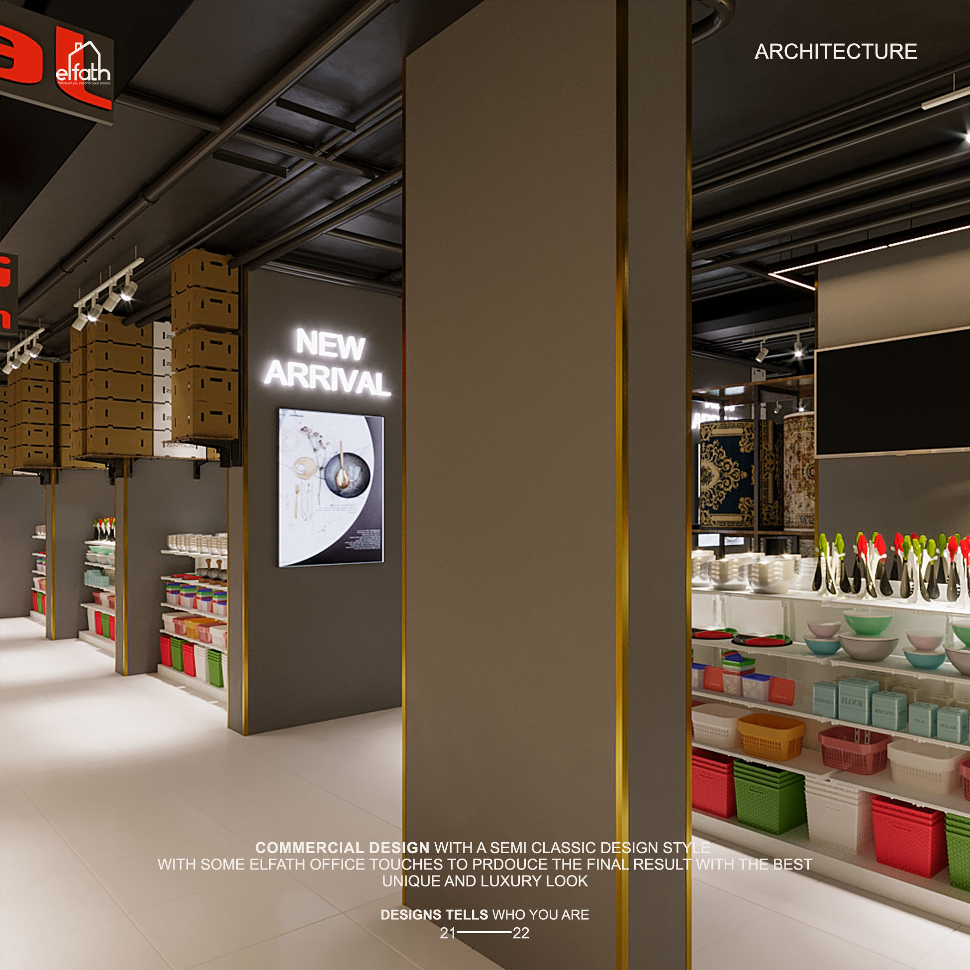 Homeware accessories store interior design-7