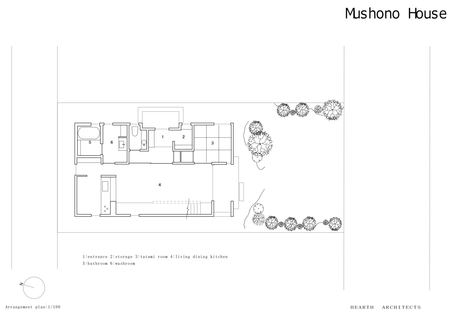 树木环绕的日本 Mushono House，舒适宜居的被动式设计-12