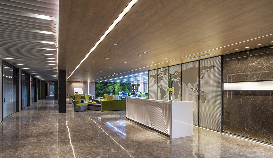 香榭蒂新作丨自然平衡，知识共享时代的智慧办公空间 — 济南绿地国金中心-3