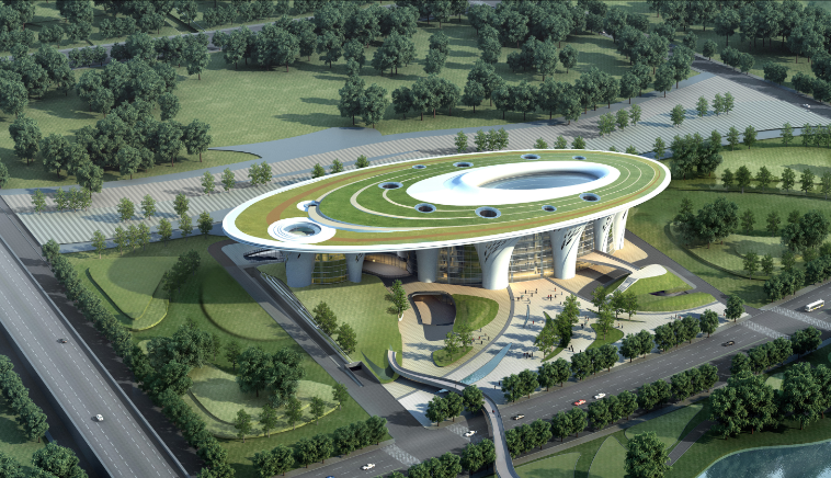 襄阳网红图书馆，自然光线下的现代阅读空间-6