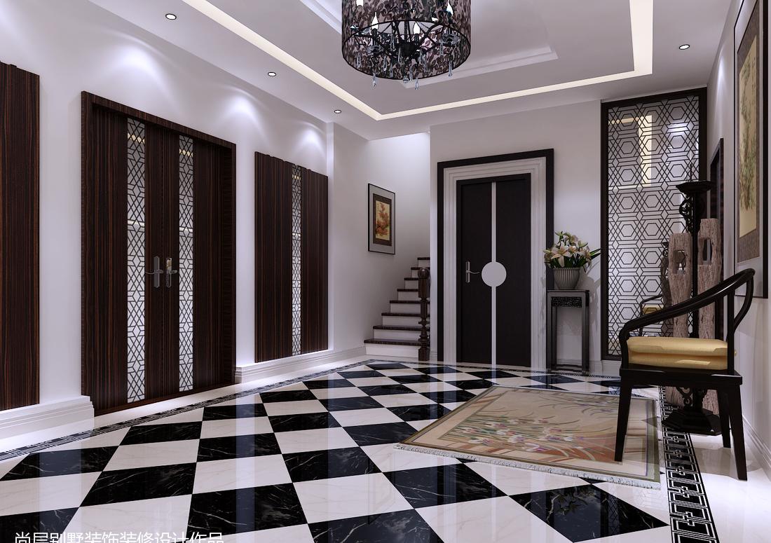 温哥华森林新中式独栋别墅设计-8