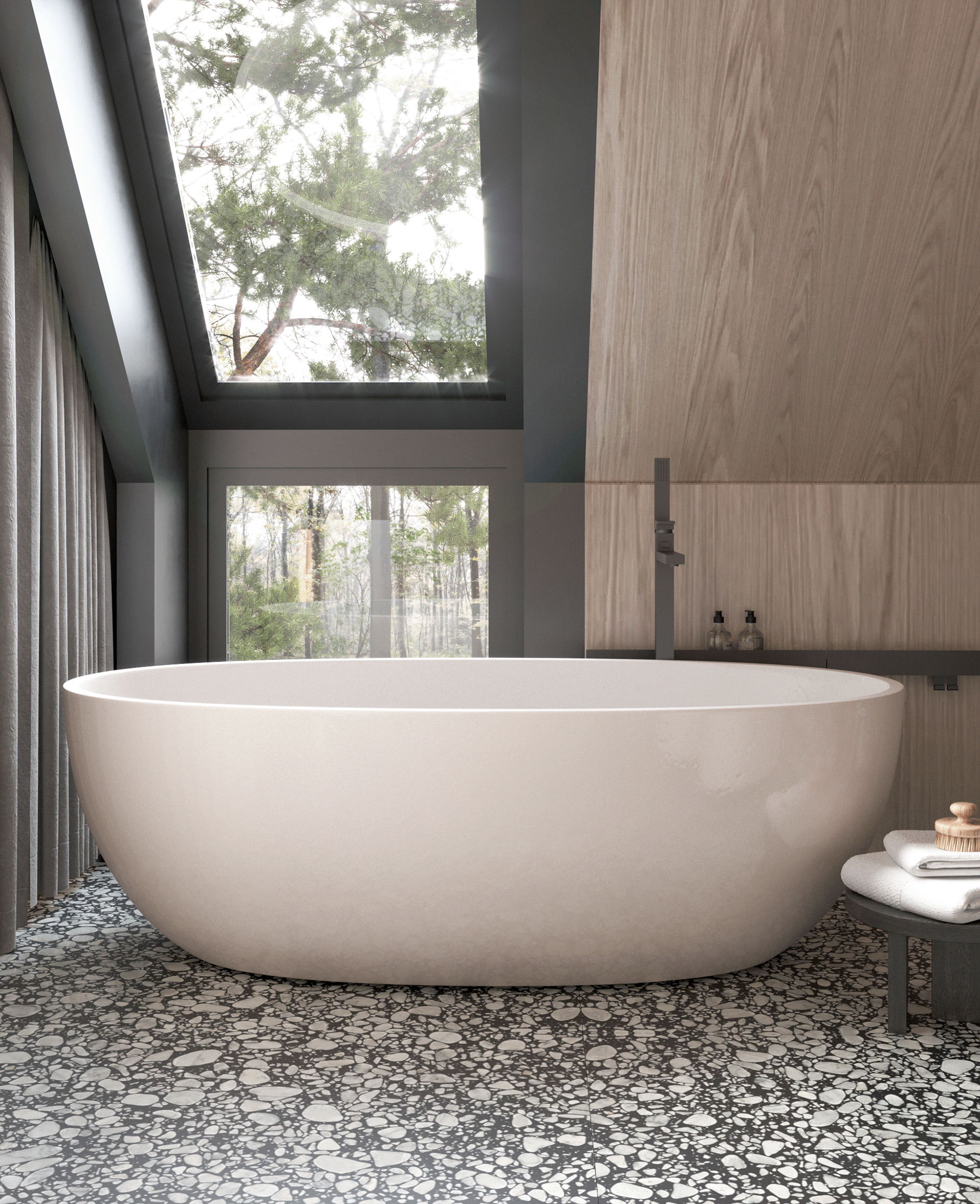 乌克兰基辅215㎡米色系公寓设计 超温馨！-26