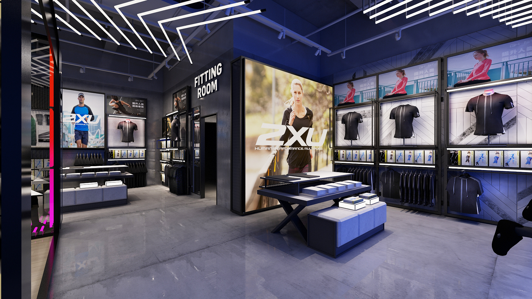 2XU｜体验店新零售设计丨中国上海-8