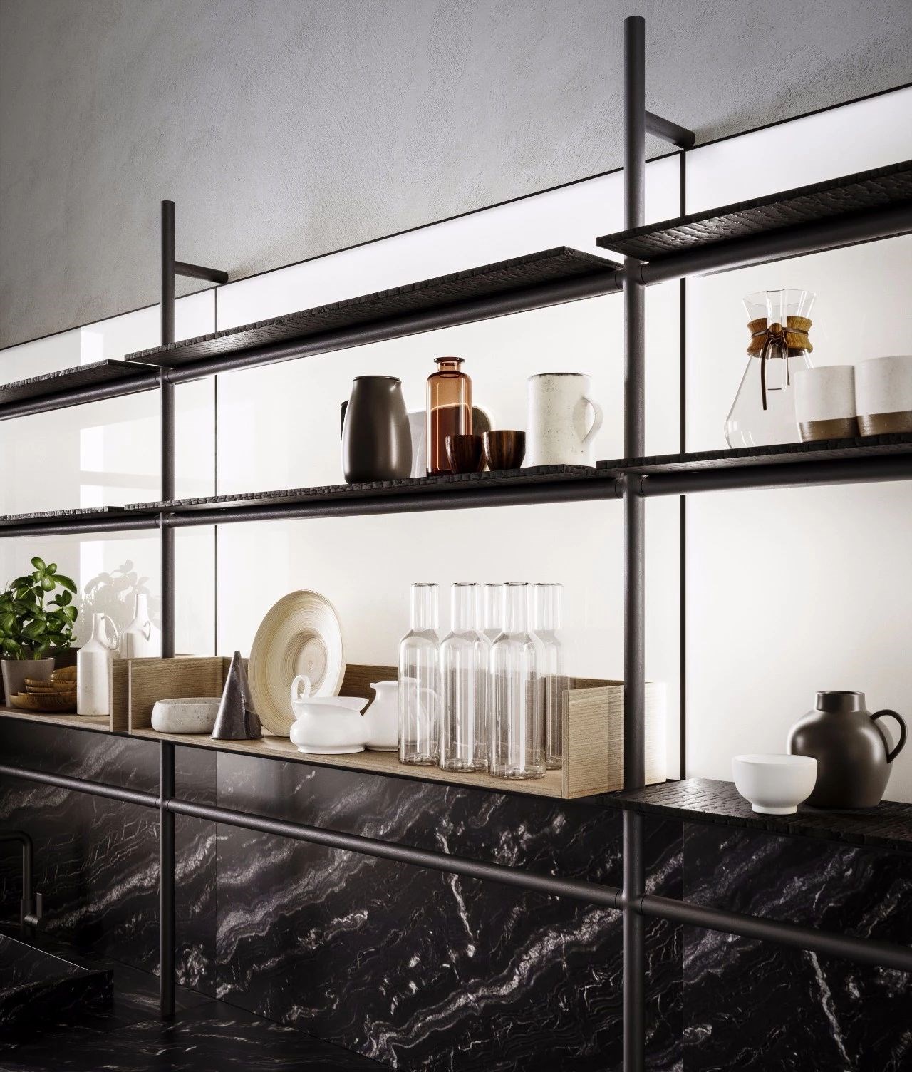 厨房玩转高级灰 大牌橱柜新系列点评-64