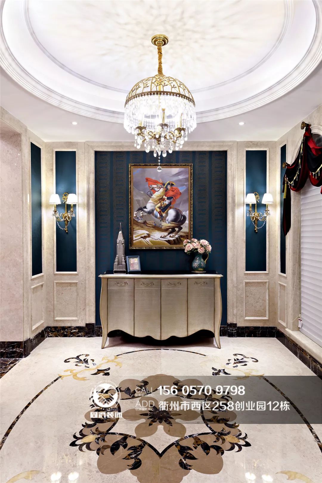 同济装饰打造法式浪漫航民望江园别墅生活-15