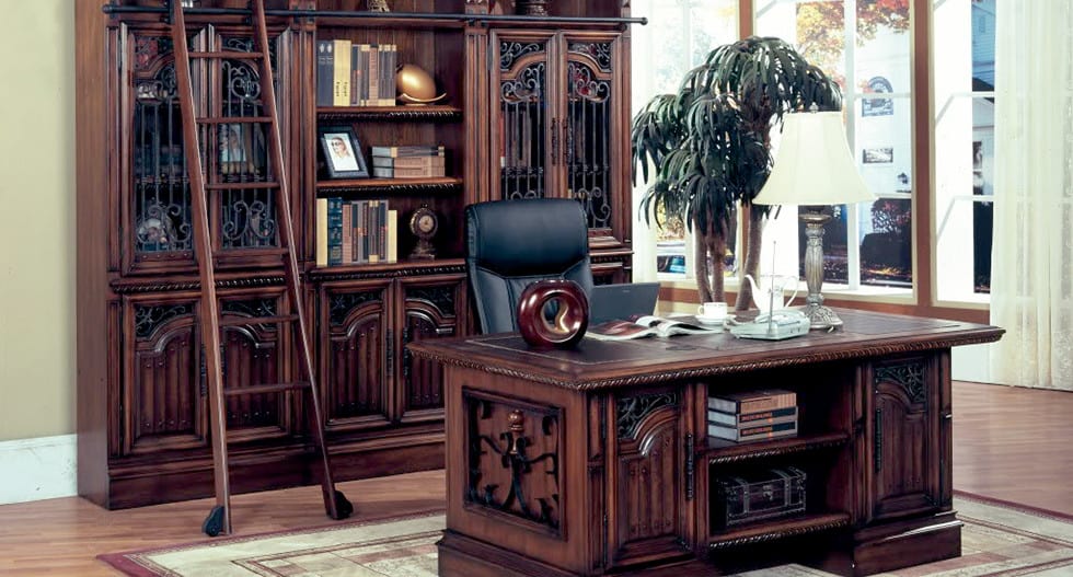 2017年复古办公室室内设计-18