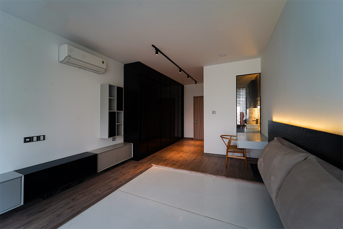 越南胡志明市绿色开放家庭住宅设计-24