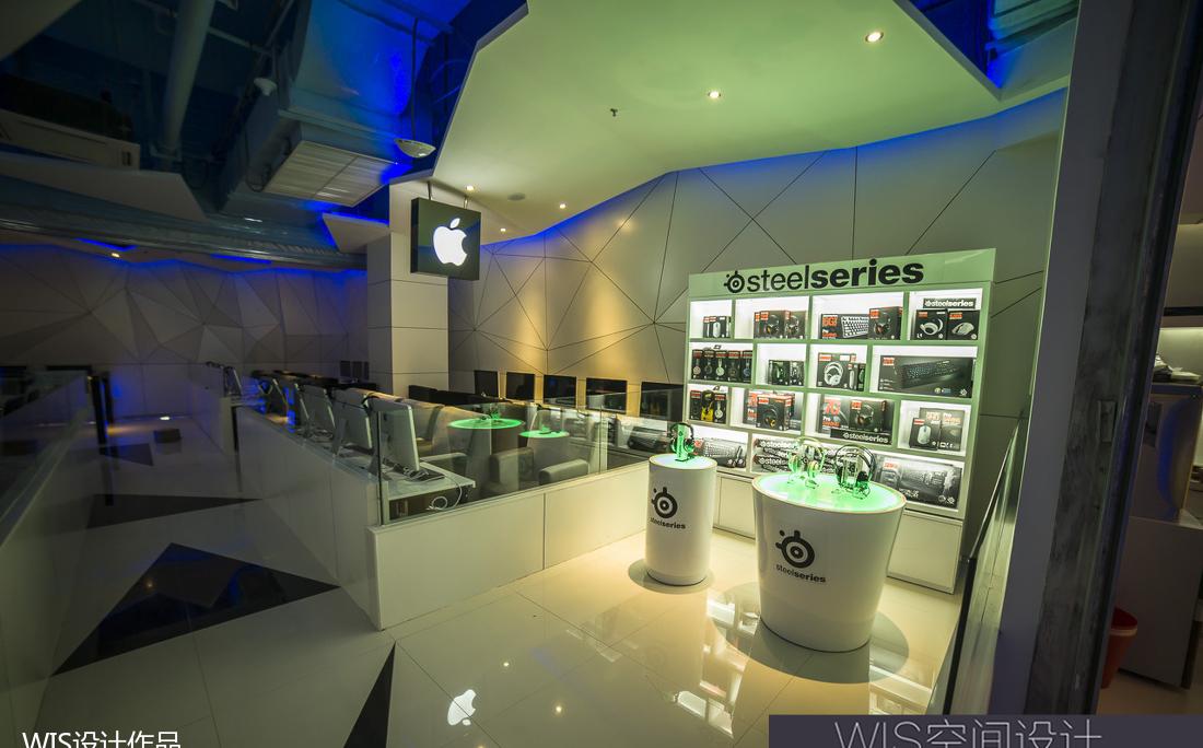 NASA CyberCafe 网鱼网咖 打造轻奢科幻空间-2